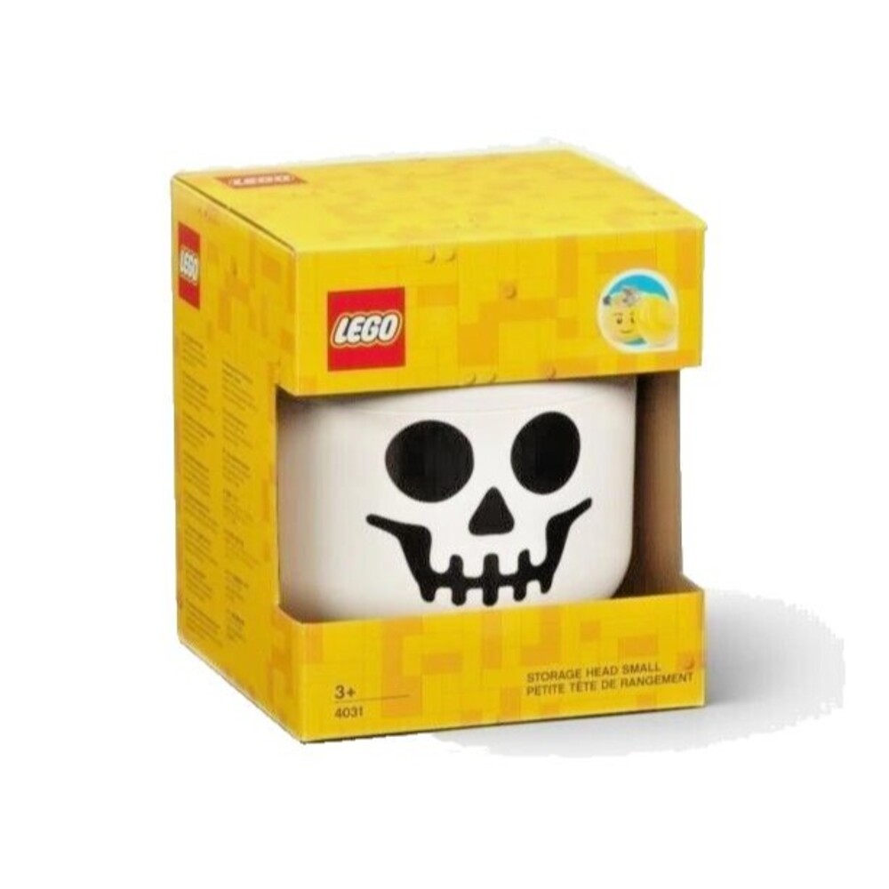Lego Halloween Skeleton Small Storage Head Candy Dish Bowl Storage 4032 New